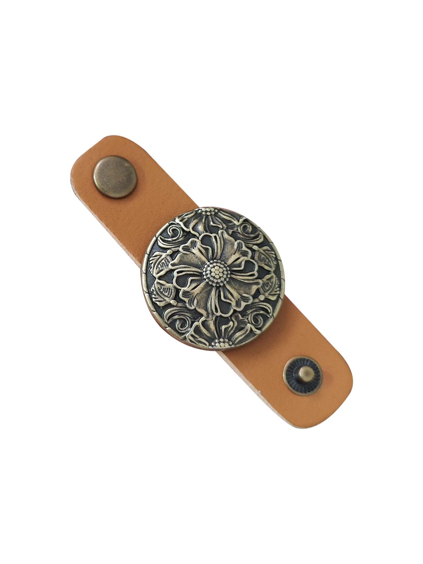 Western Vintage Flower Bandana Buckle