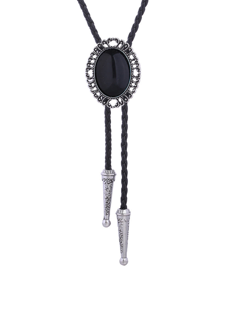 Turquoise Agate Bolo Tie