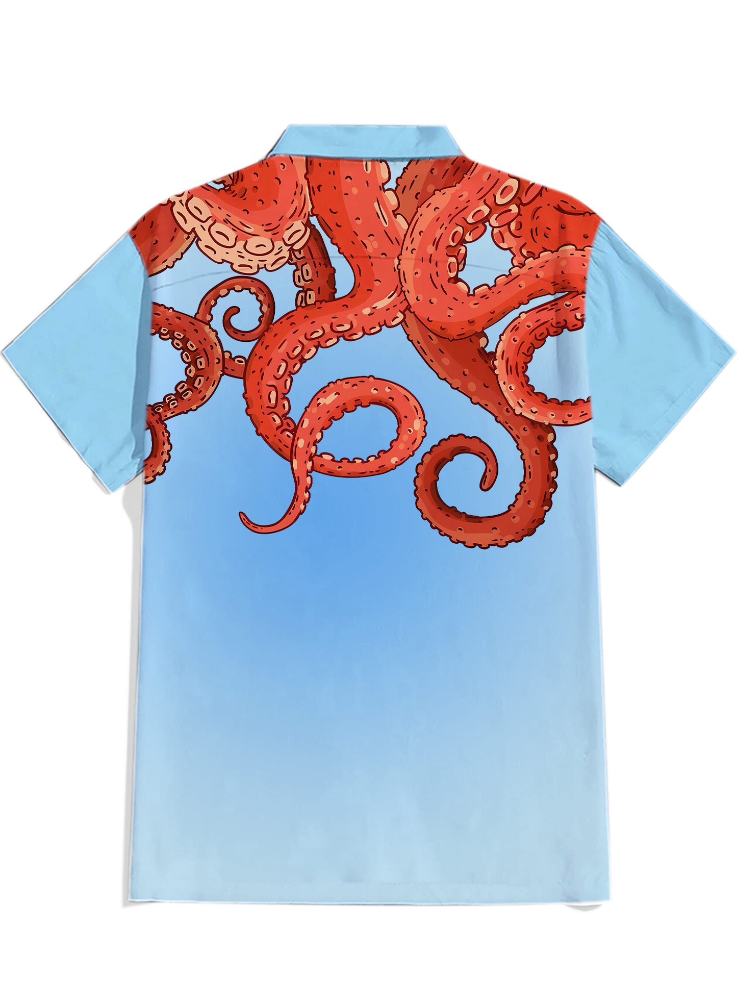 Octopus On The Shoulder - 100% Cotton Shirt