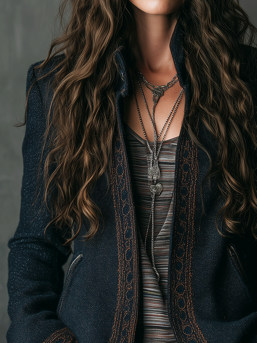 Vintage Toscana Indigo Heritage Jacket