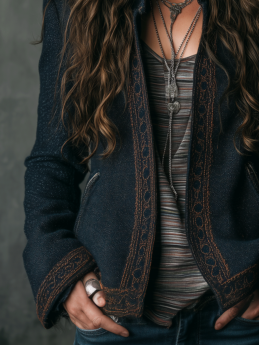 Vintage Toscana Indigo Heritage Jacket