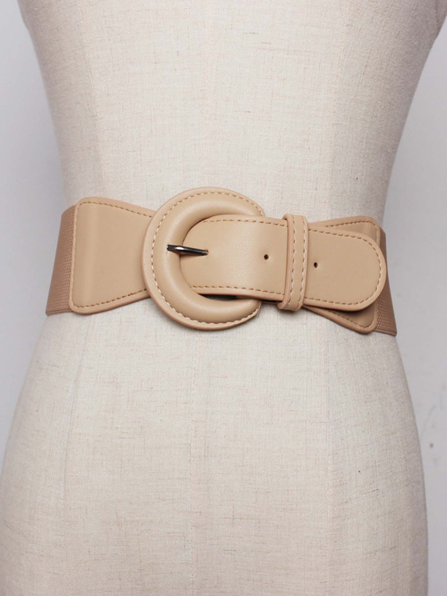 Leather Pinup Elastic Belt