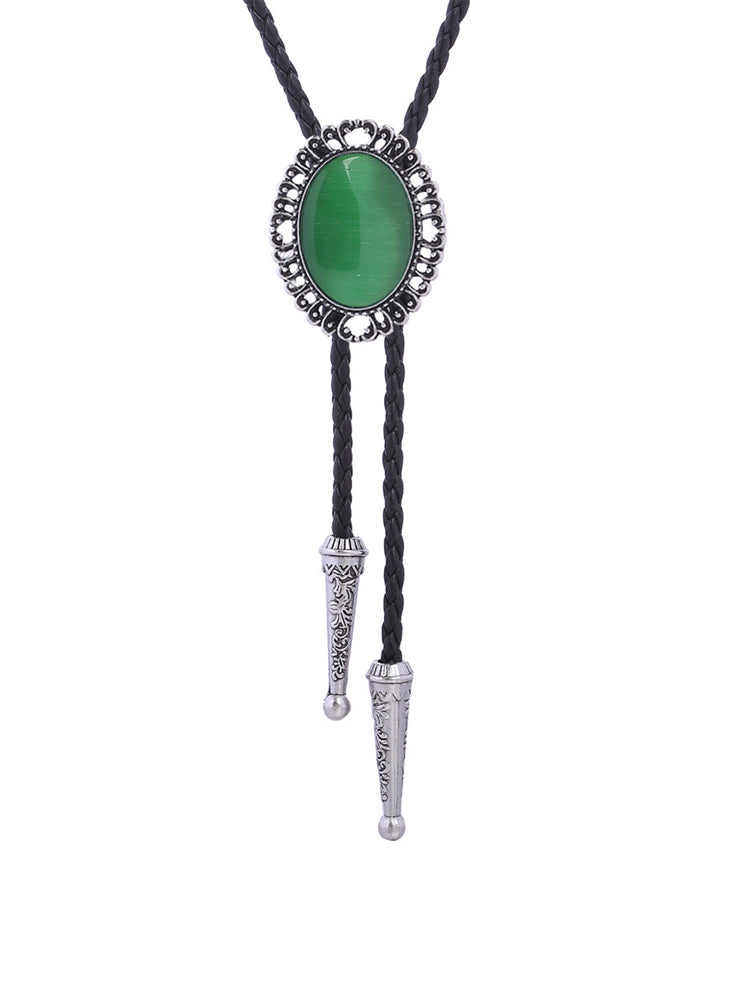 Turquoise Agate Bolo Tie