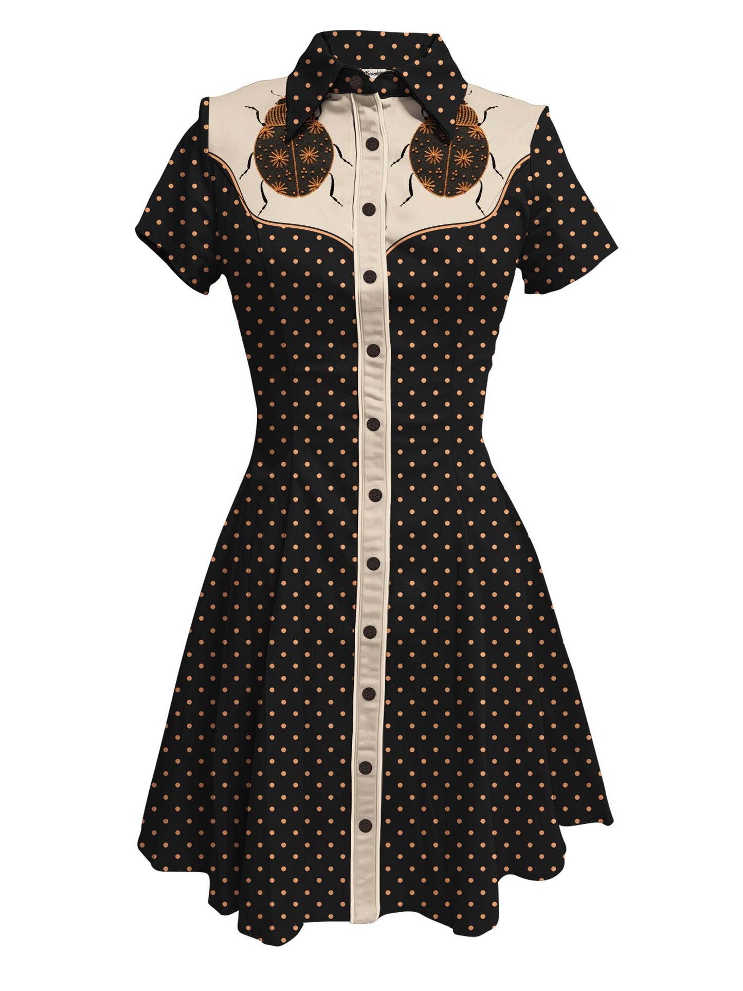 Astrology Ladybug - 100% Cotton Dress