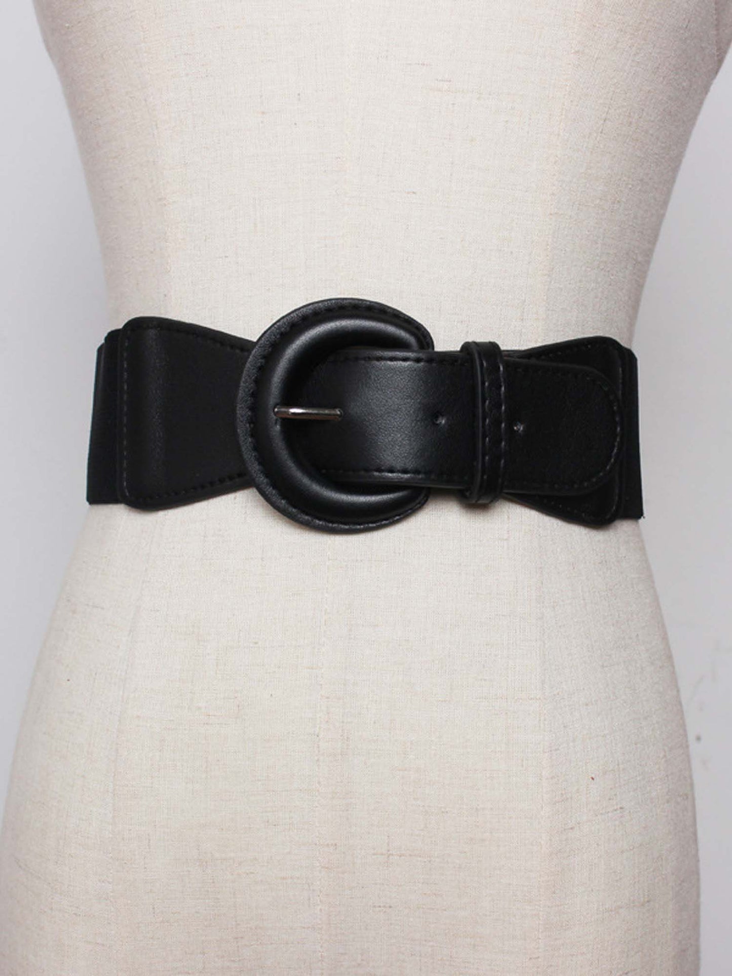Leather Pinup Elastic Belt