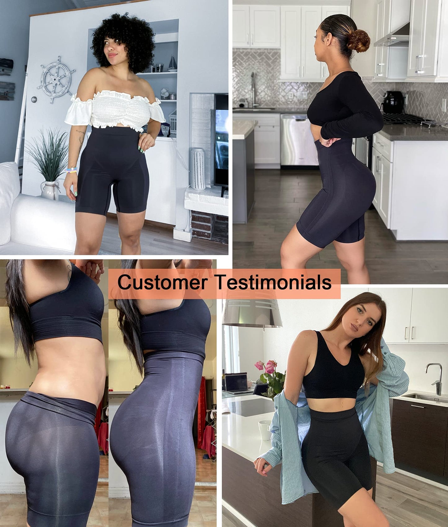 High Waisted Tummy Control Shapewear Shorts (Buy 2 Free Shipping)