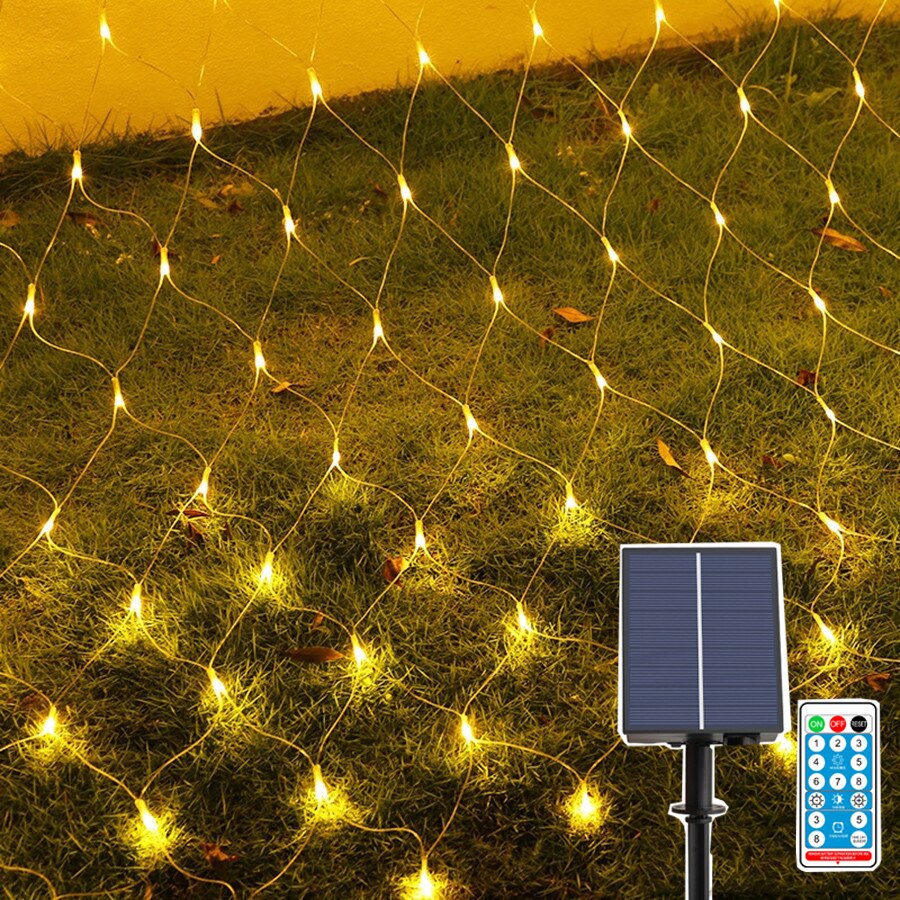 Solar Net Light Yard Camping Holiday/Christmas Decoration 💡