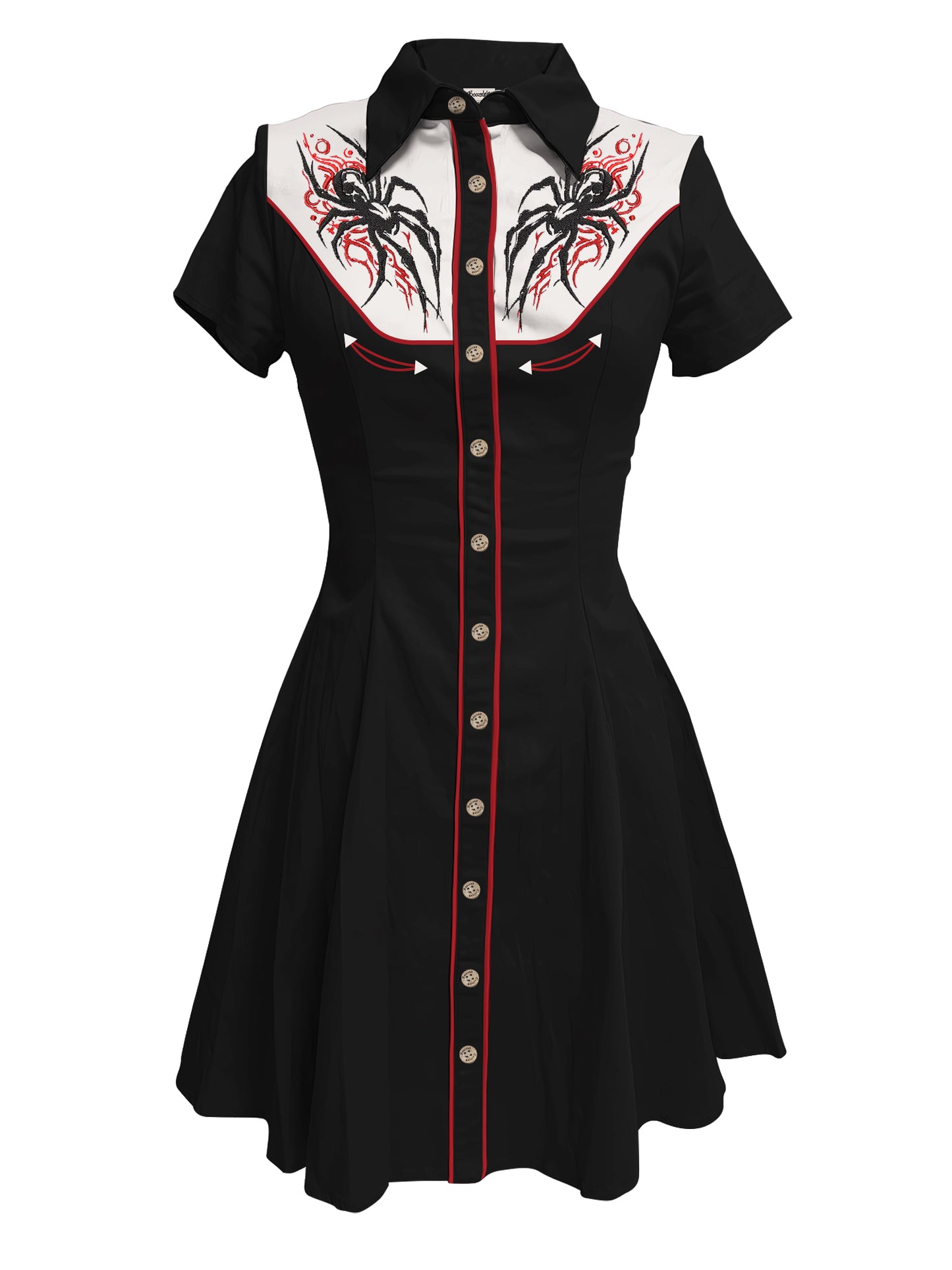 Spider - 100% Cotton Dress