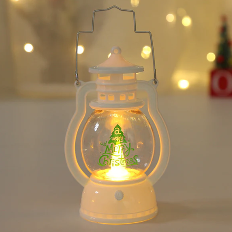 Christmas portable small oil lamp Led light Christmas Decorations