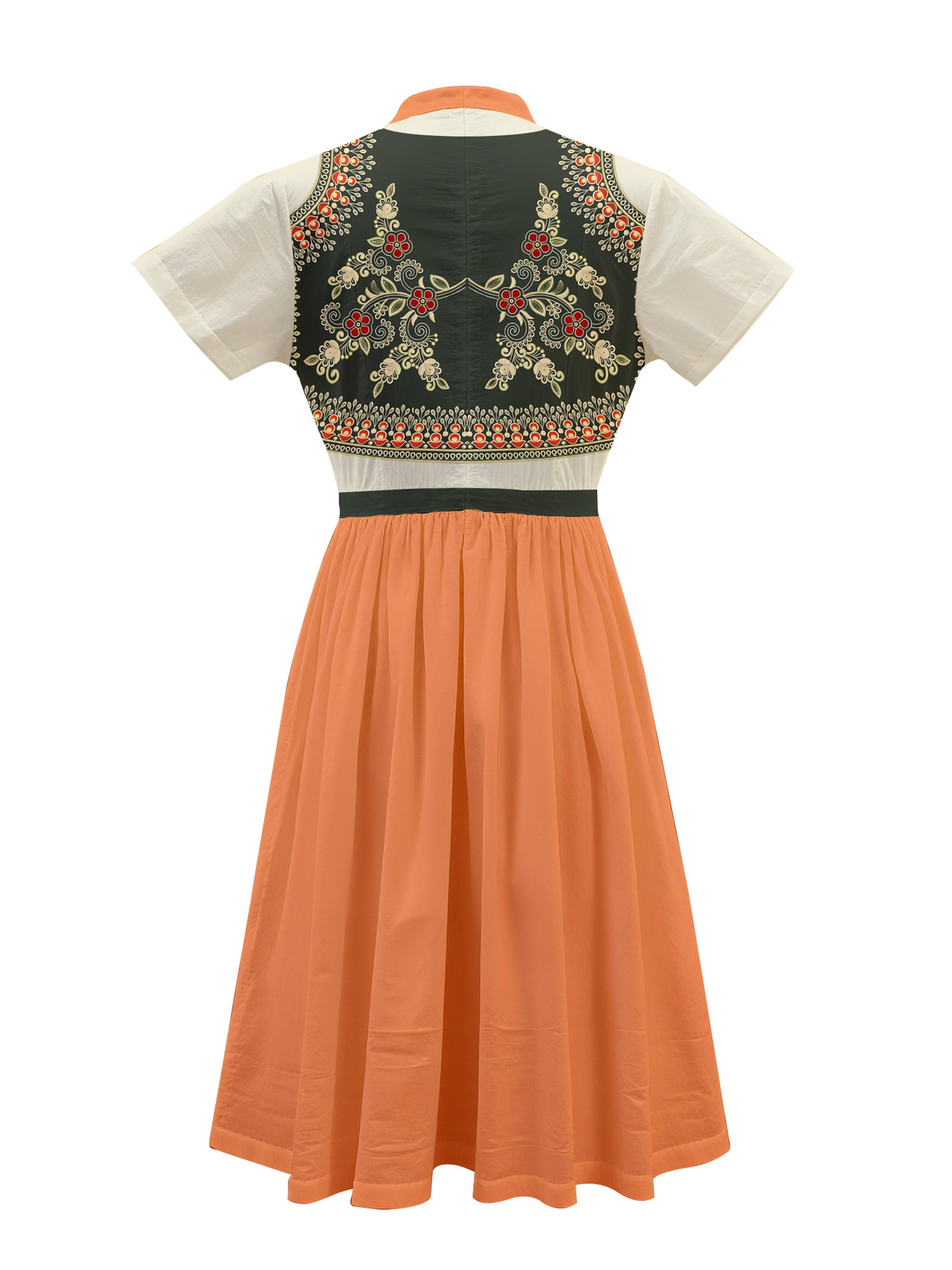 Village - 100% Cotton Vintage Dress