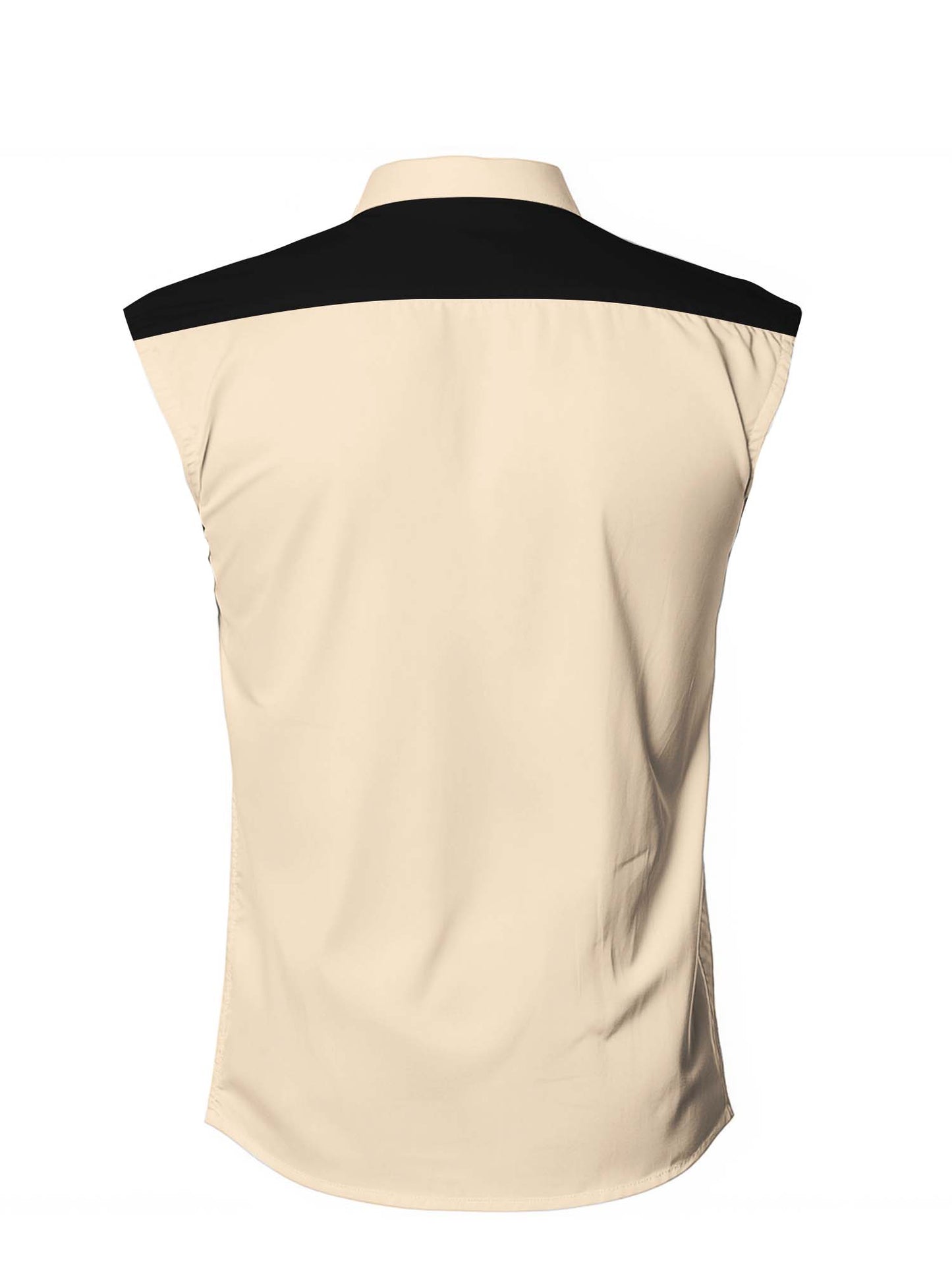 Vintage Snake And Flower  -100% Cotton Sleeveless Shirt