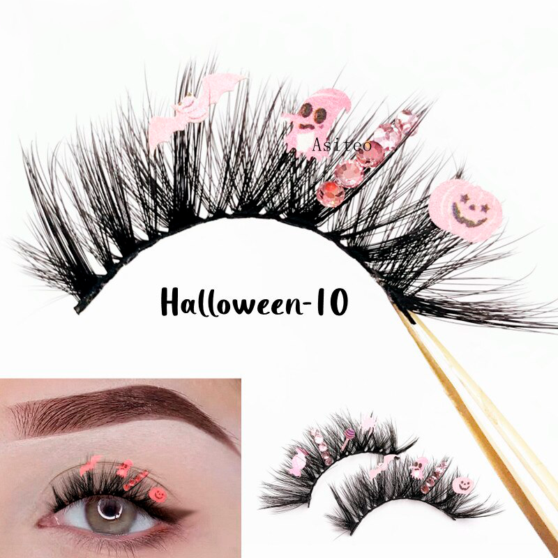 Halloween Glitter Lashes