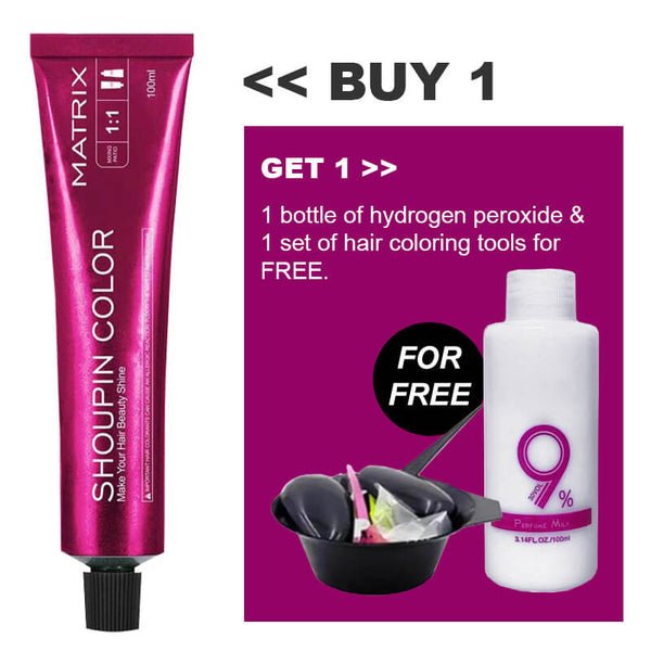 Damage-Free Semi-Permanent Hair Color Dye Set