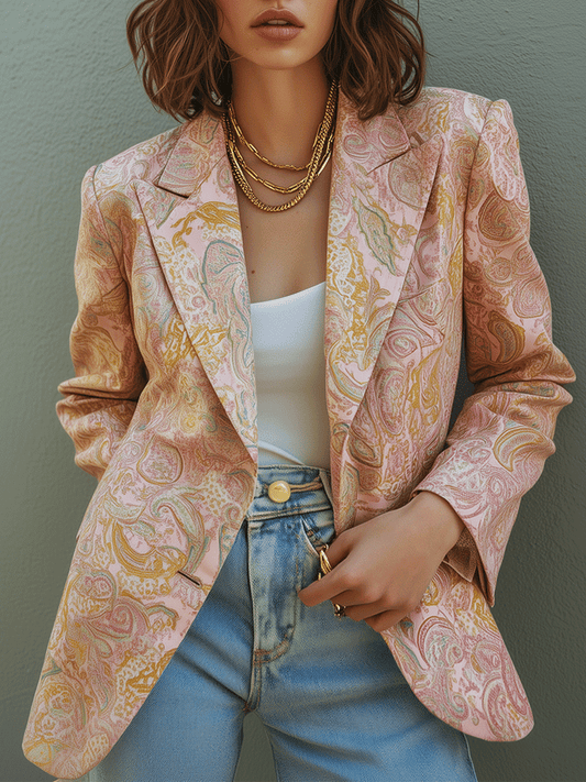 Vintage Baroque Style Blazer