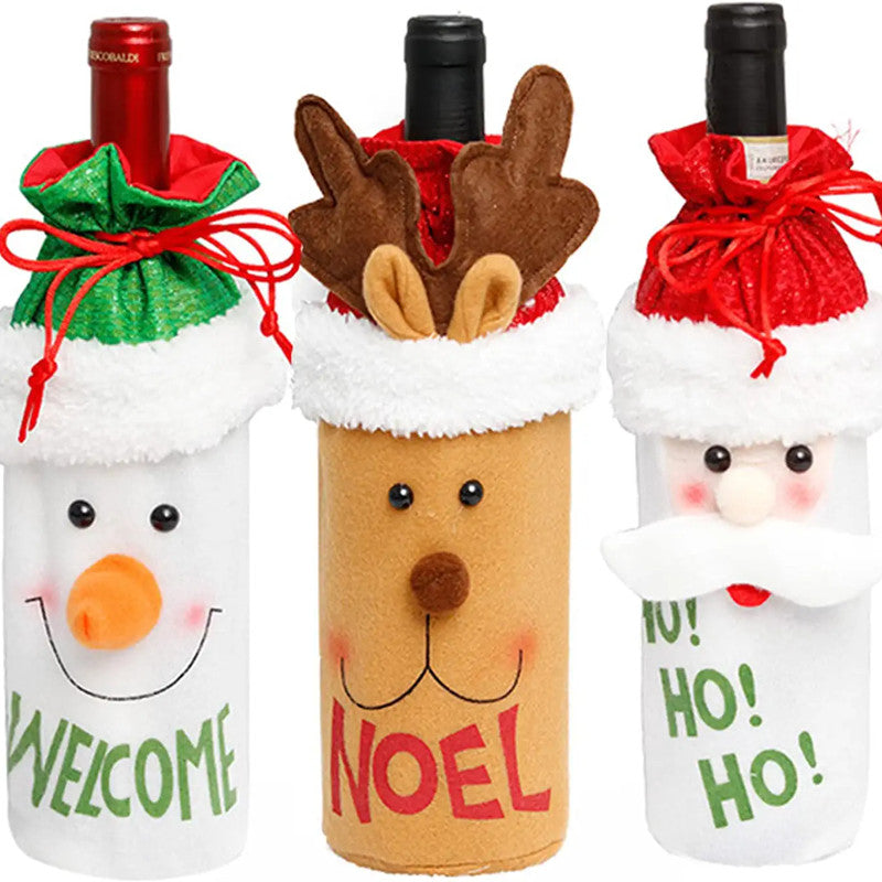 🎄Christmas Wine Bottle Bags