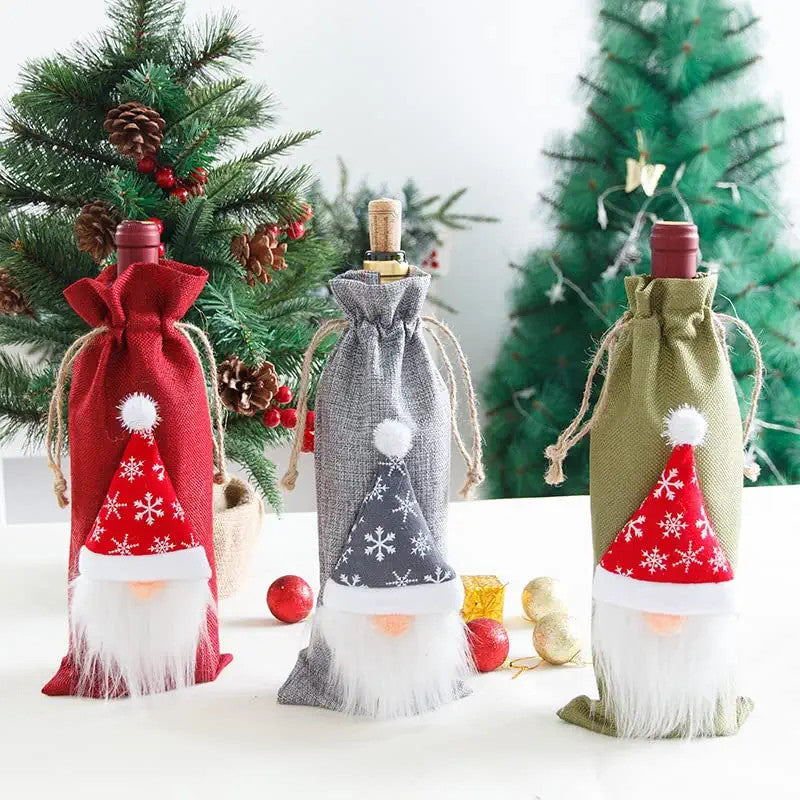 🎄Christmas Wine Bottle Bags