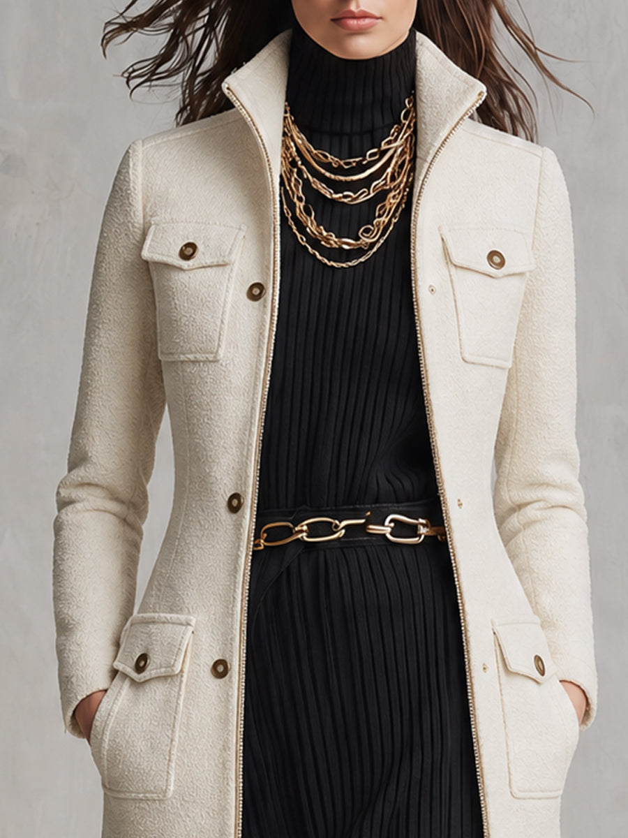 Ivory Nomad Utility Coat