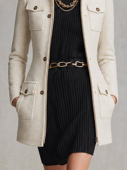 Ivory Nomad Utility Coat