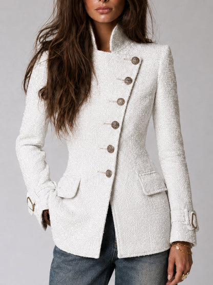 Ivory Nomad Military Blazer