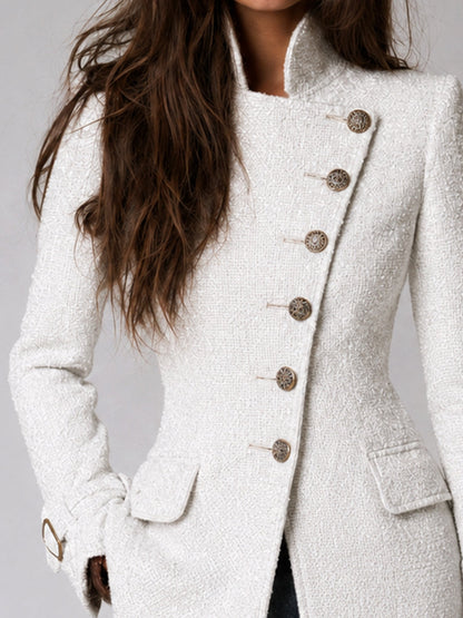 Ivory Nomad Military Blazer