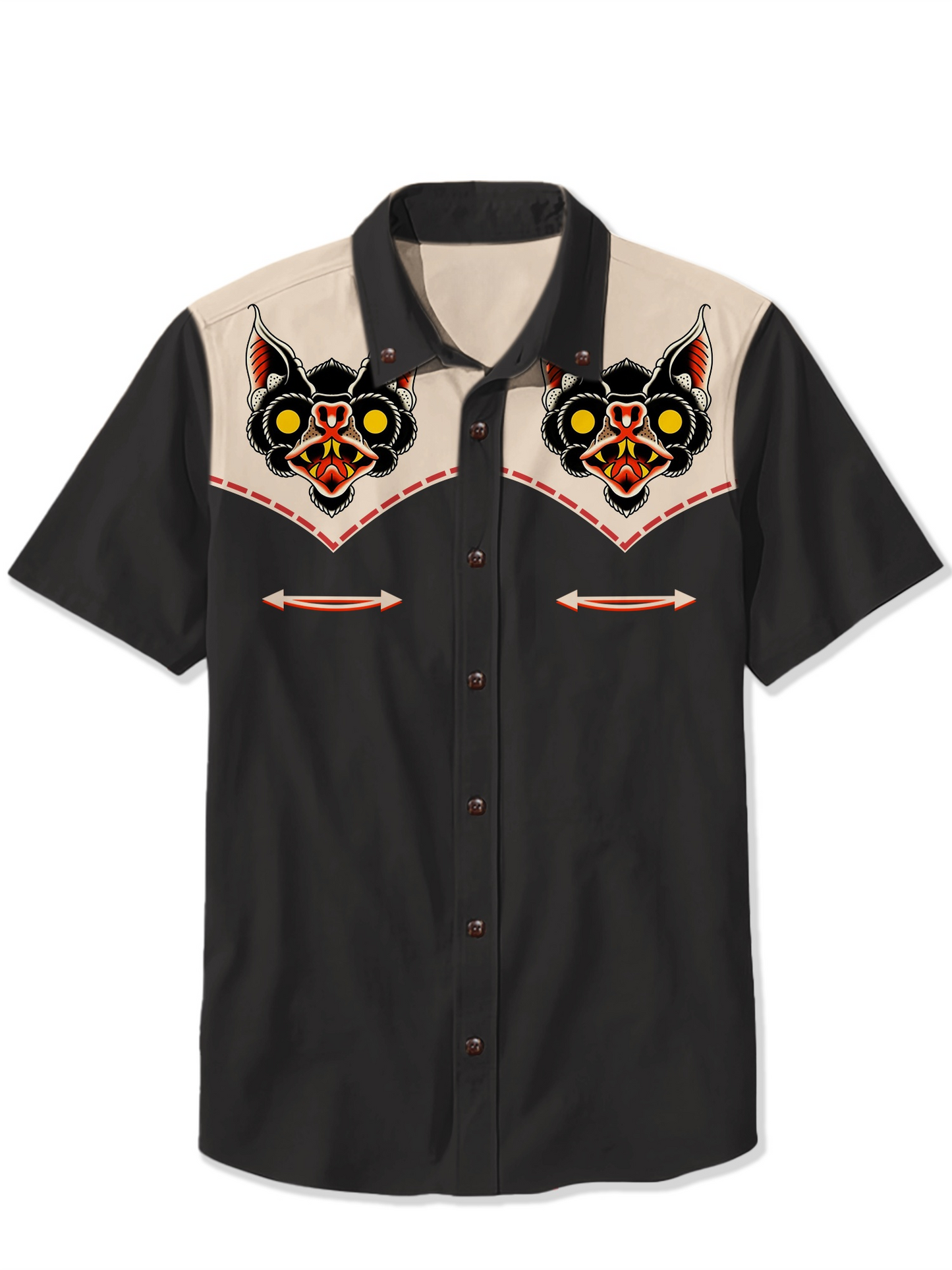 Retro Bat - 100% Cotton Shirt