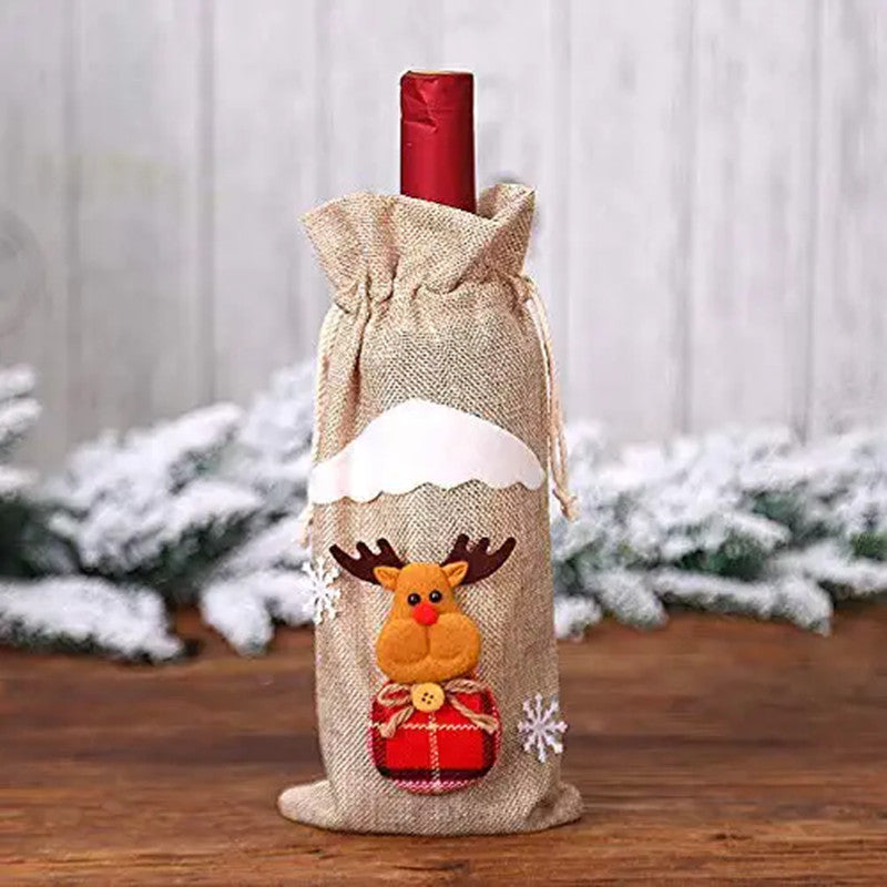 🎄Christmas Wine Bottle Bags