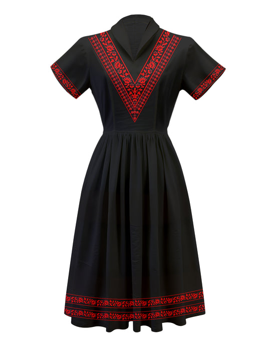 Mystery - 100% Cotton Vintage Dress