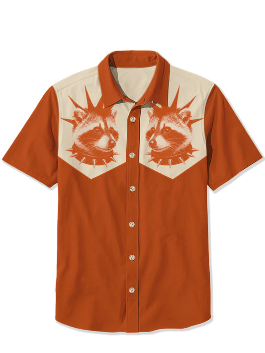 Rock Raccoon - 100% Cotton Shirt