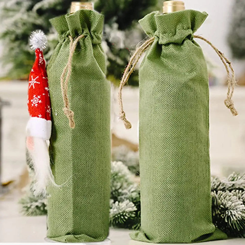 🎄Christmas Wine Bottle Bags