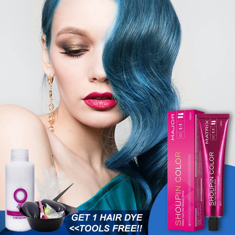 Damage-Free Semi-Permanent Hair Color Dye Set