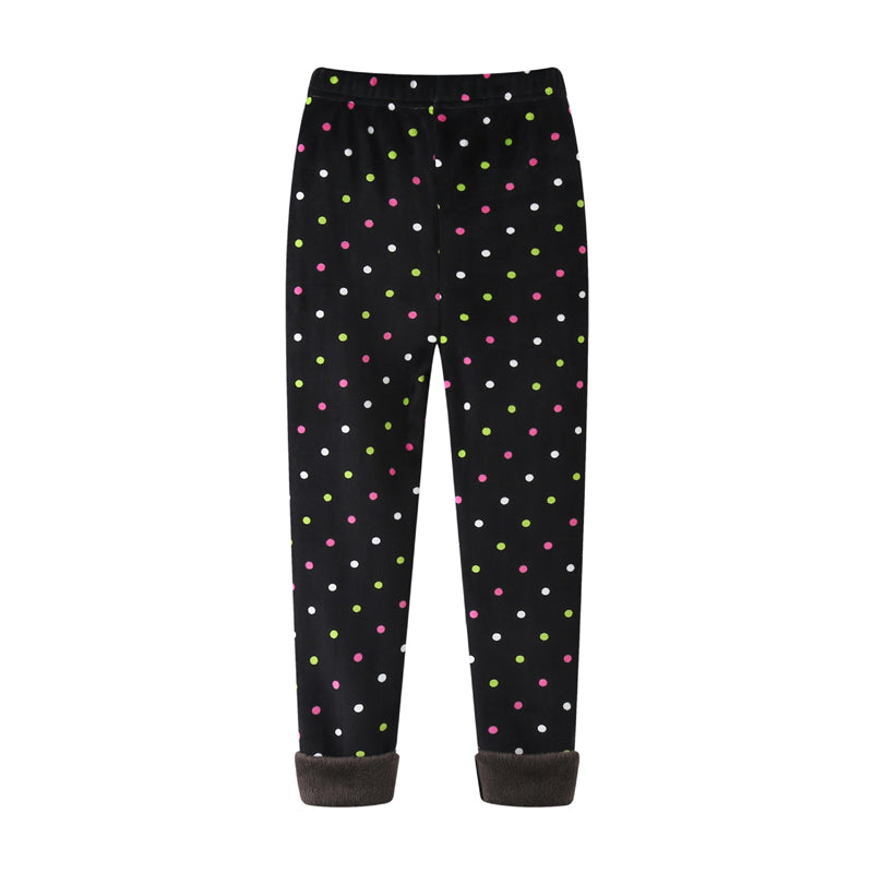 4-13Y Girls Pants Autumn Winter Children Trousers Warm Leggings