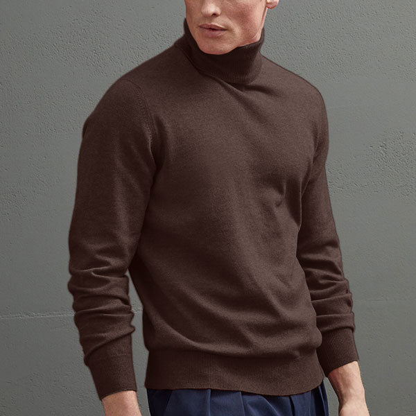 Men's turtleneck sweater