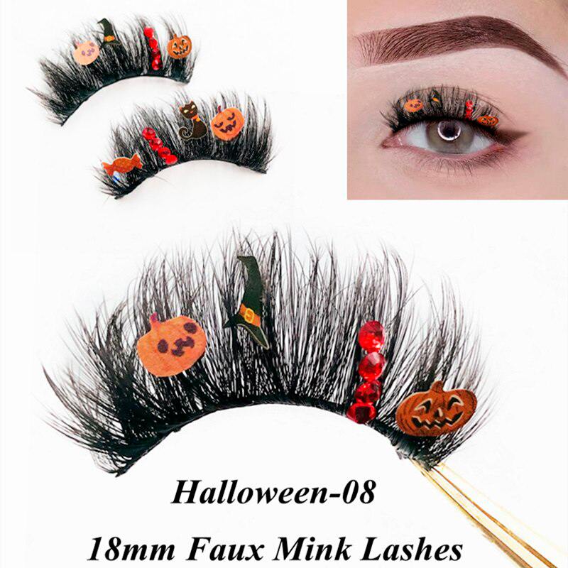 Halloween Glitter Lashes