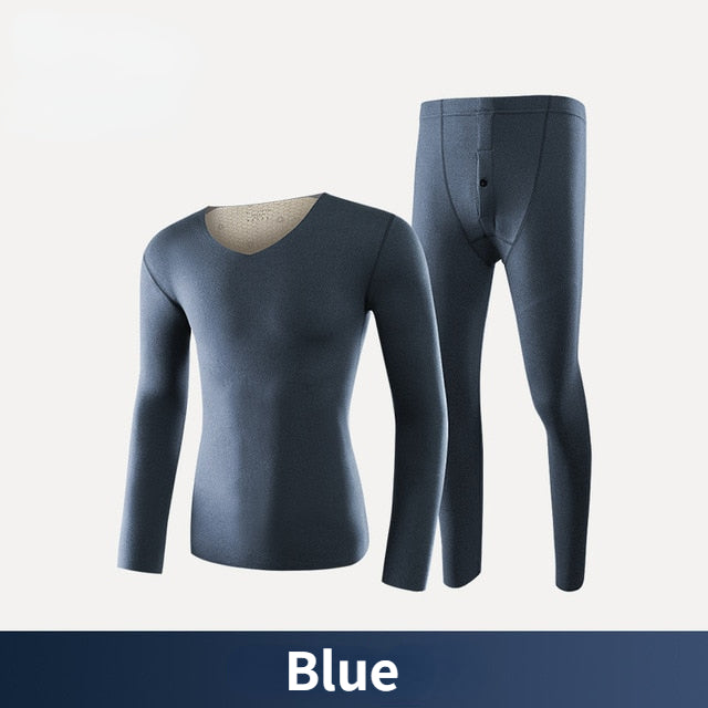 Seamless double-layer thermal underwear