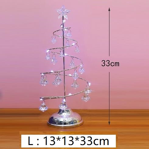 Led night lights Christmas tree decoration lights diamond ambient lights Christmas decoration children's gifts