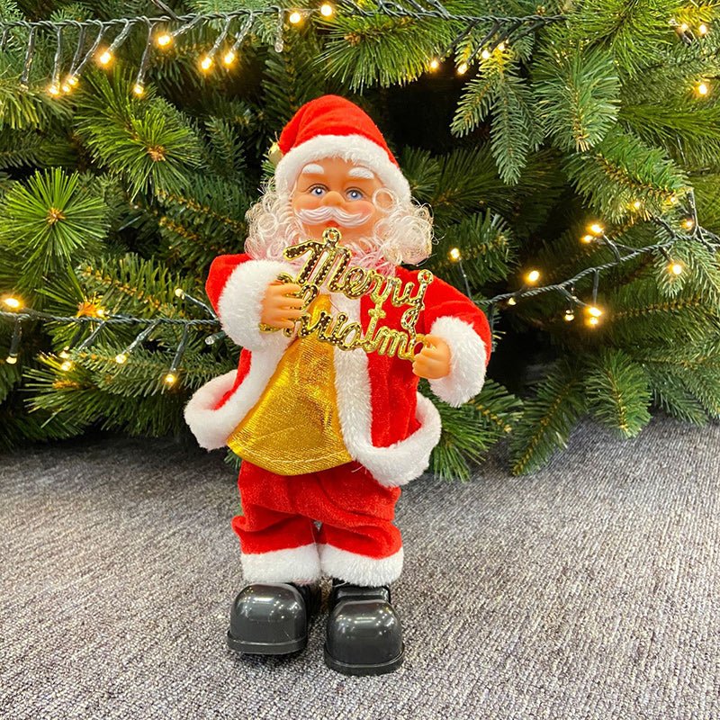 ( 🎉EARLY CHRISTMAS PROMOTION-50% OFF🎄 )best christmas gift🎁—moving santa doll🎅🤶Magic Electric Shaking Butt Christmas Gift