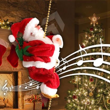 [Christmas Buy 2 get 1 free ]Electric Climbing Bead Santa Claus