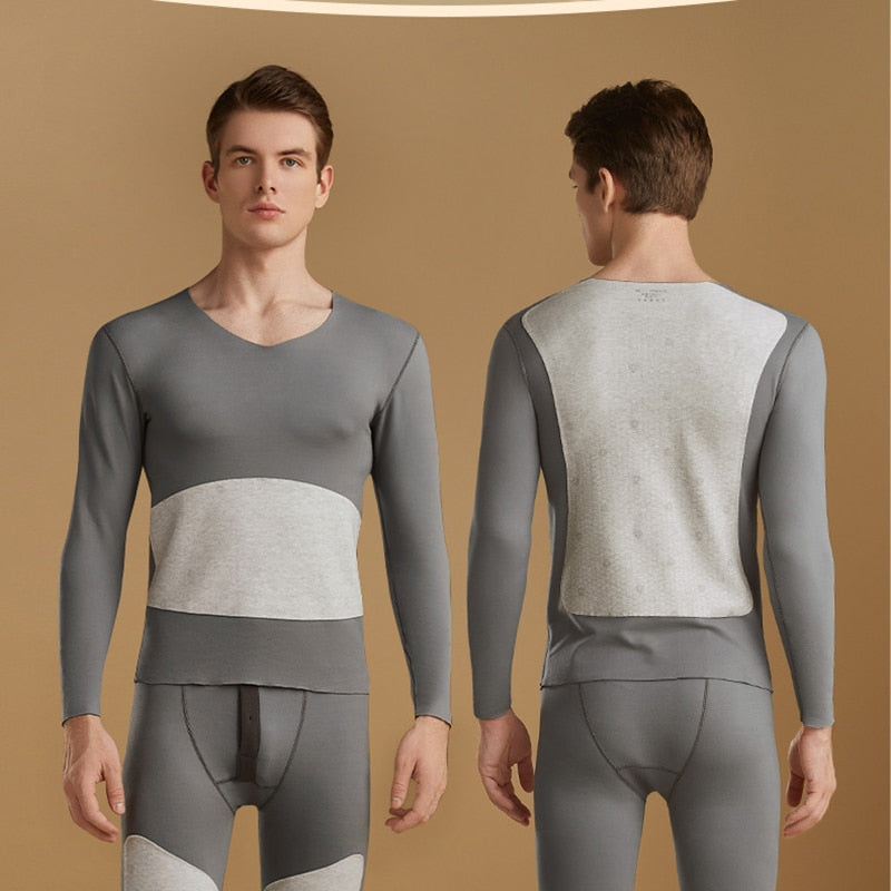 Seamless double-layer thermal underwear