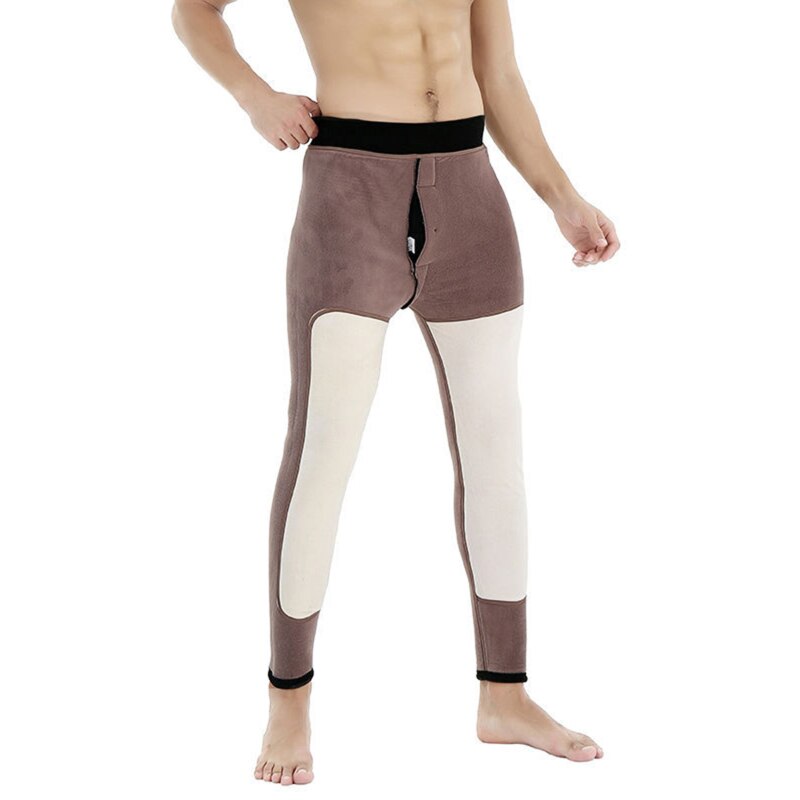 Thickened Men's Winter Thermal Underwear Pants