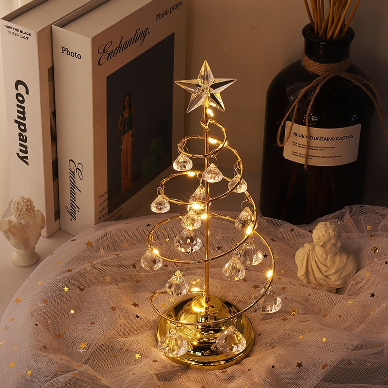 Led night lights Christmas tree decoration lights diamond ambient lights Christmas decoration children's gifts