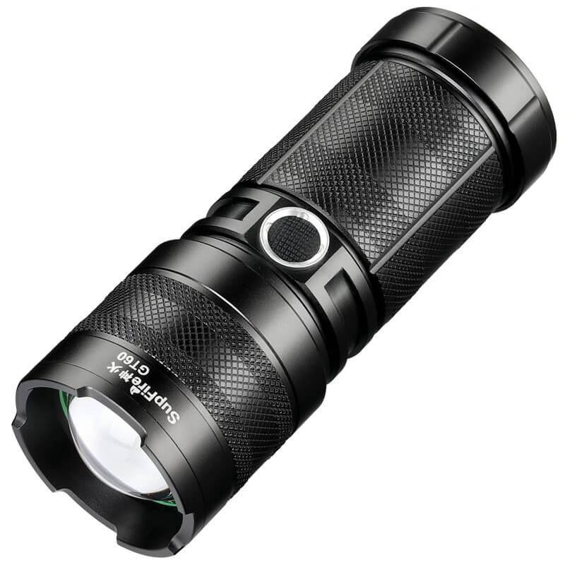 GT60 Zoom high power flashlight with tail light