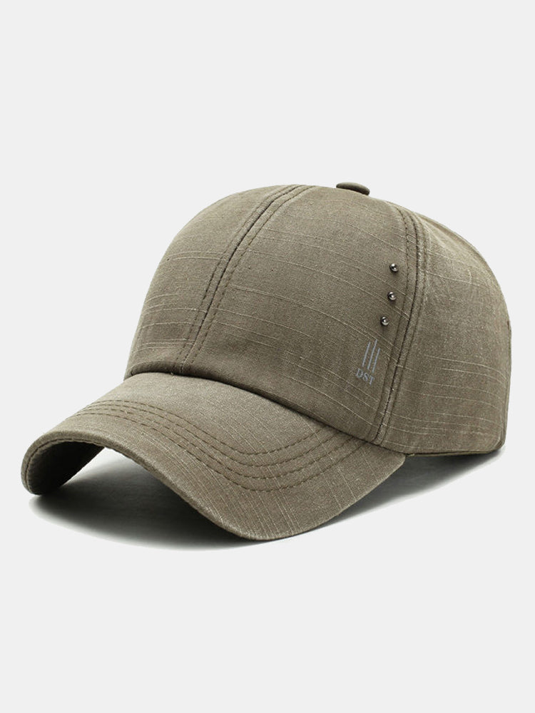 Unisex Letter Embroidered USA Flag Hat