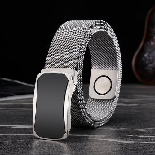 Automatic Buckle Stainless Steel Belt