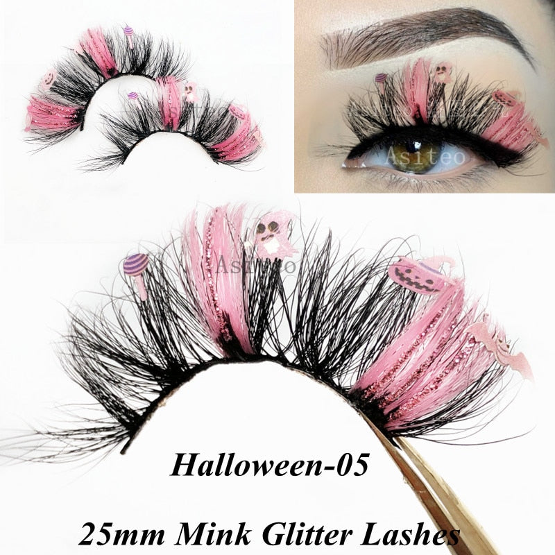 Halloween Glitter Lashes