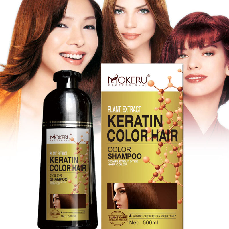 No Bleaching Natural Organic Permanent Hair Dye without Damage