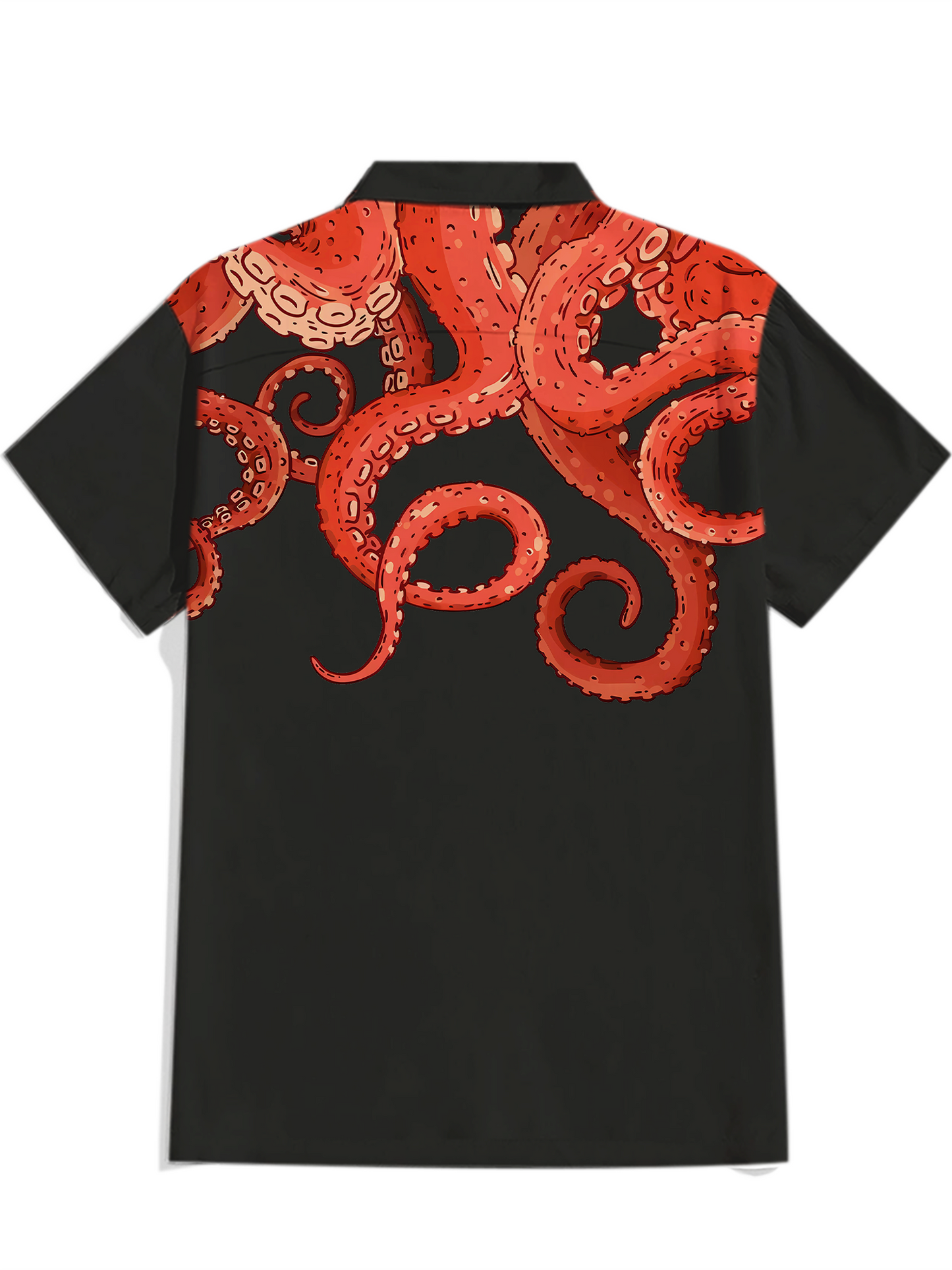 Octopus On The Shoulder - 100% Cotton Shirt