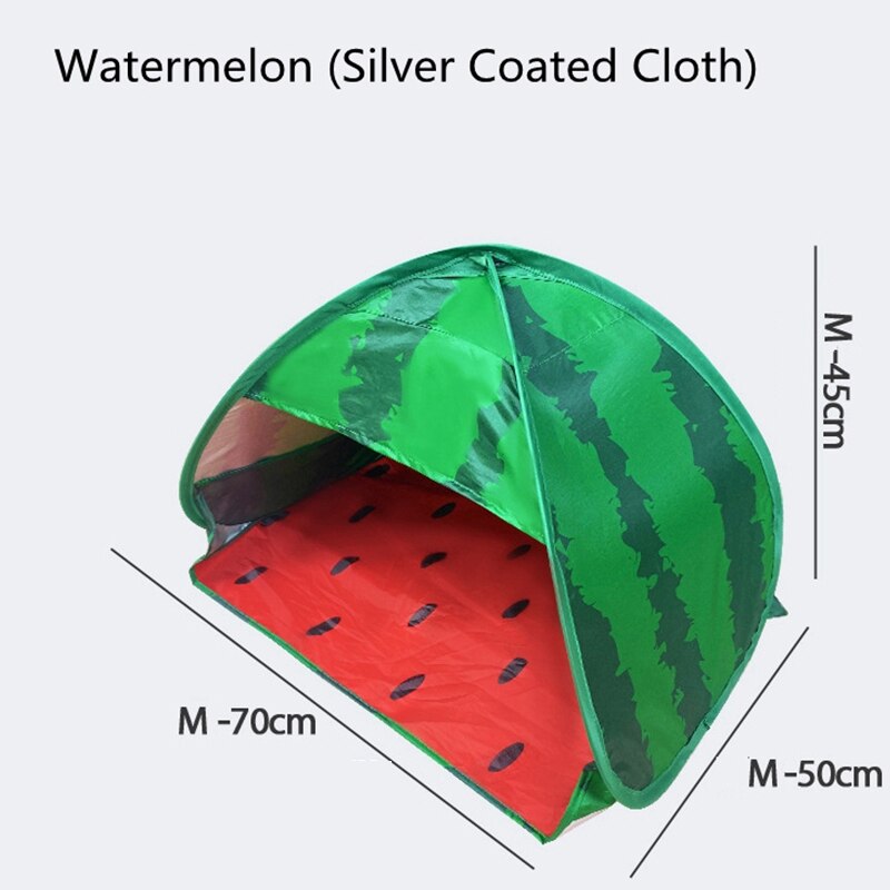 Quick-Open Tent Lazy Automatic Outdoor Camping Beach Folding Sunshade Windproof Headrest Tent Cover Fishing Survival Tool