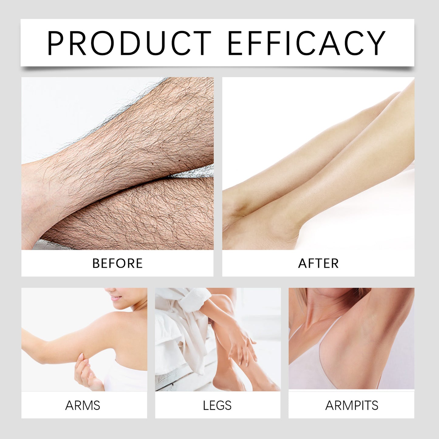 OHOUETM Painless Body Hair Removal Powder(First 100 orders get bath glove FREE)