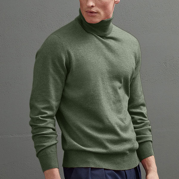 Men's turtleneck sweater