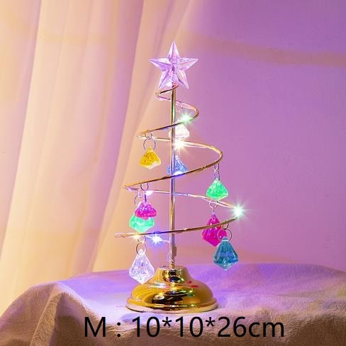 Led night lights Christmas tree decoration lights diamond ambient lights Christmas decoration children's gifts